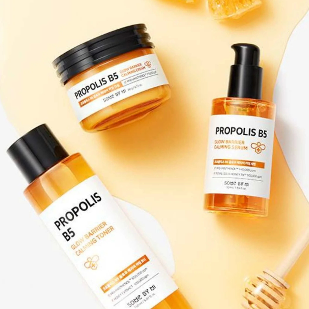 [SOME BY MI] Propolis B5 Glow Barrier Calming Set + Lip Sun Protector (FREE SUNSCREEN)
