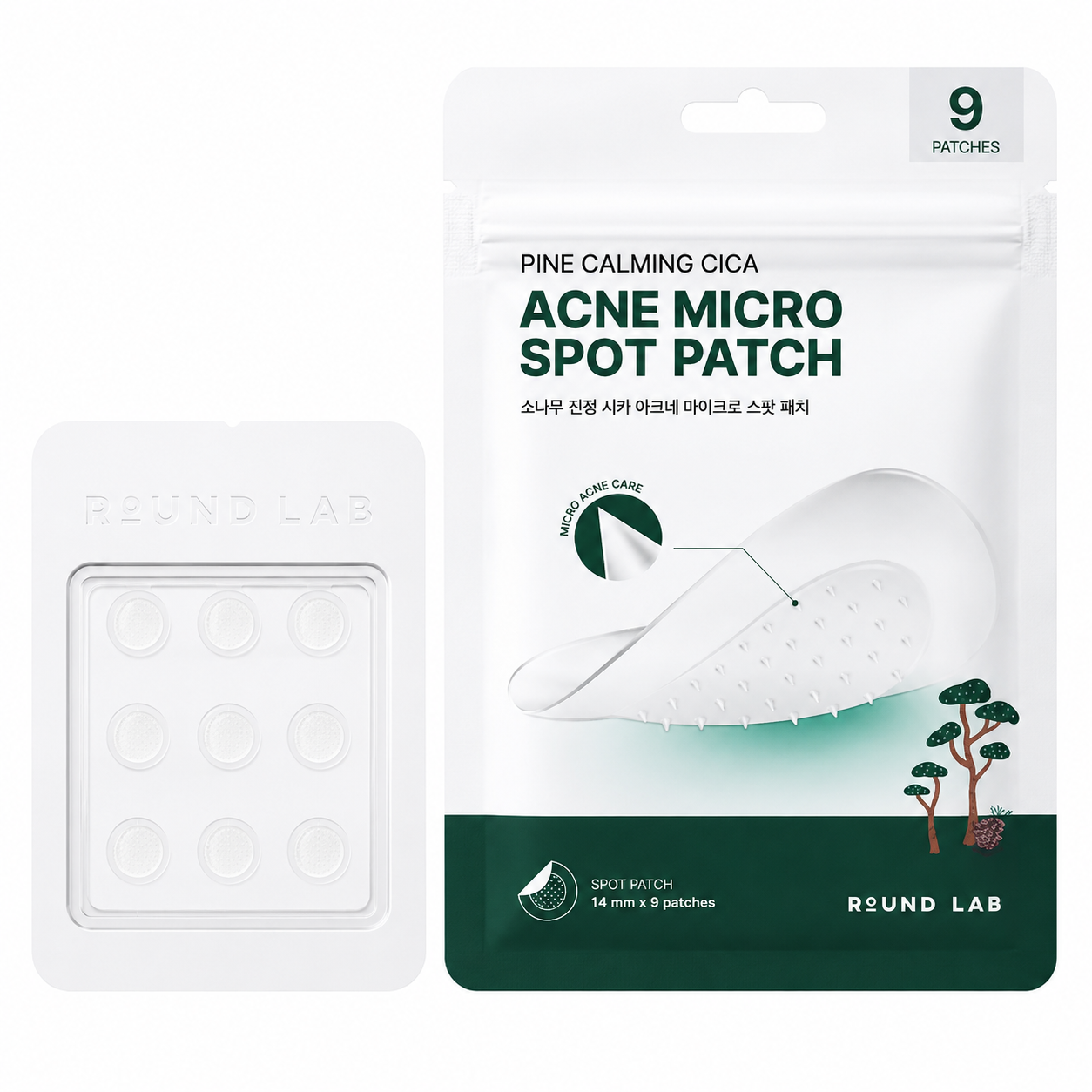 [ROUND LAB] Pine Calming Cica Acne Micro Spot Patch