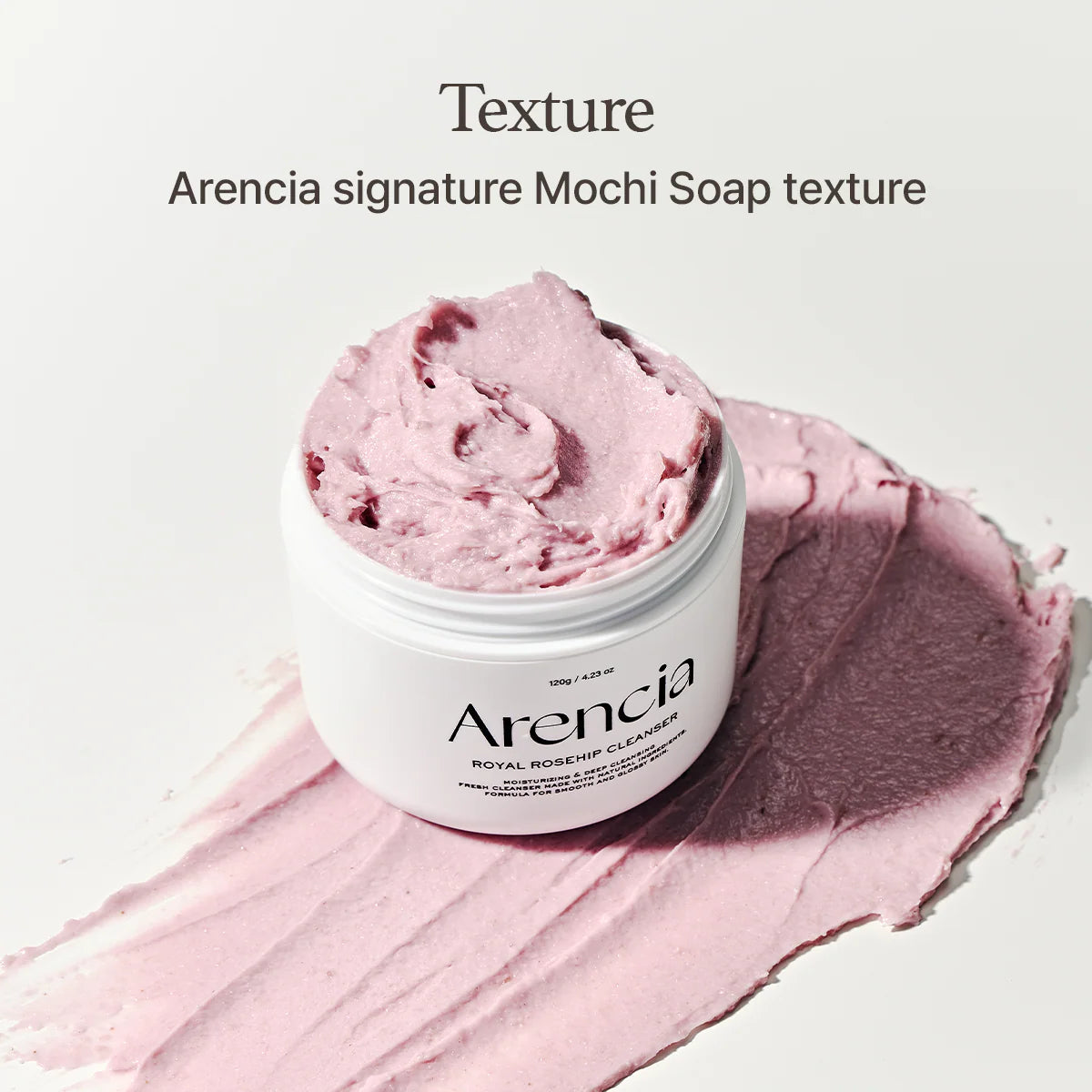 [ARENCIA] FRESH ROSEHIP RICE MOCHI CLEANSER 120G