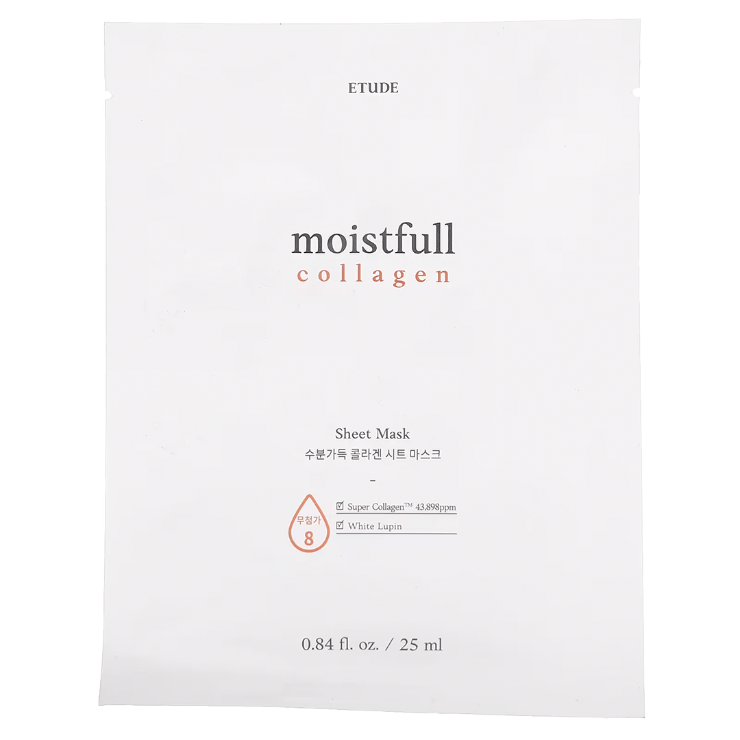 [ETUDE] Moistfull Collagen Intense Sheet Mask 25ml, 1pc